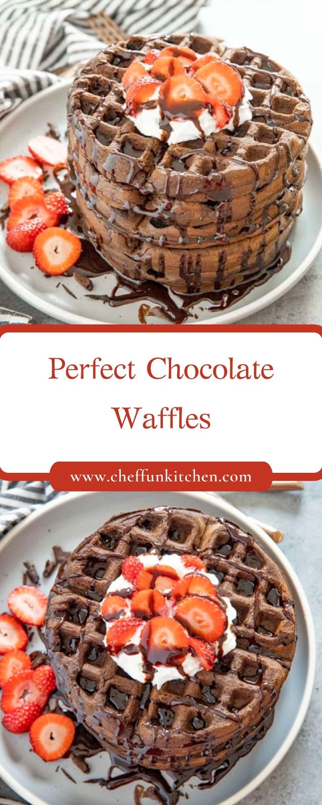 Perfect Chocolate Waffles Perfect Chocolate Waffles