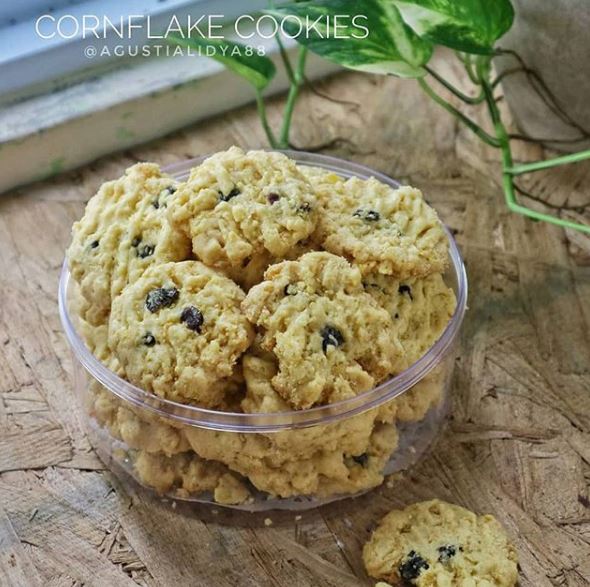 Resep Kue Kering Cornflakes Cookies Ruang Wanita