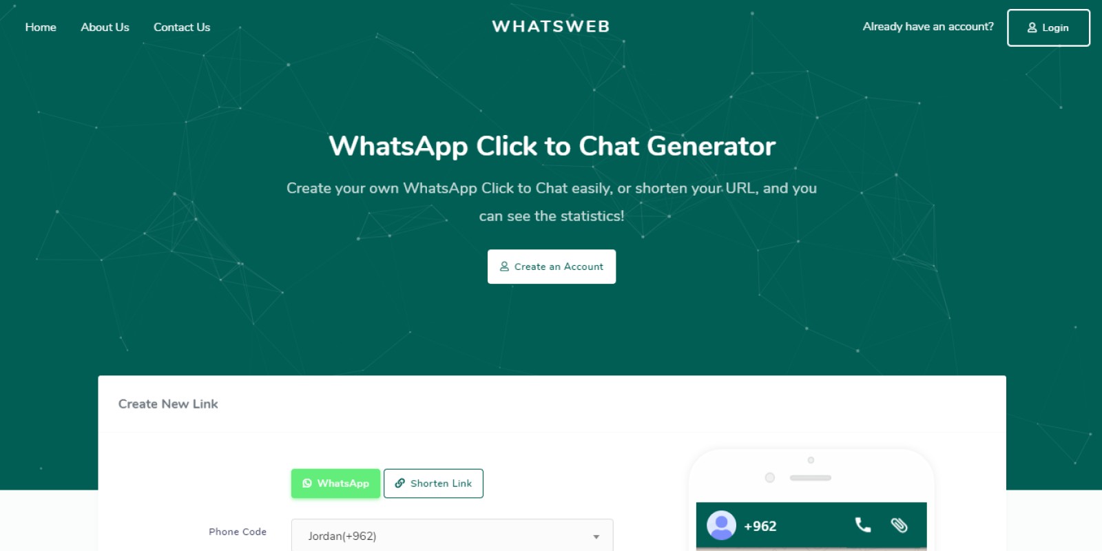 WhatsApp URL Shortener With Laravel
