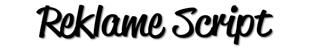 Dafont Reklame Script Kewl Beans: June 2013