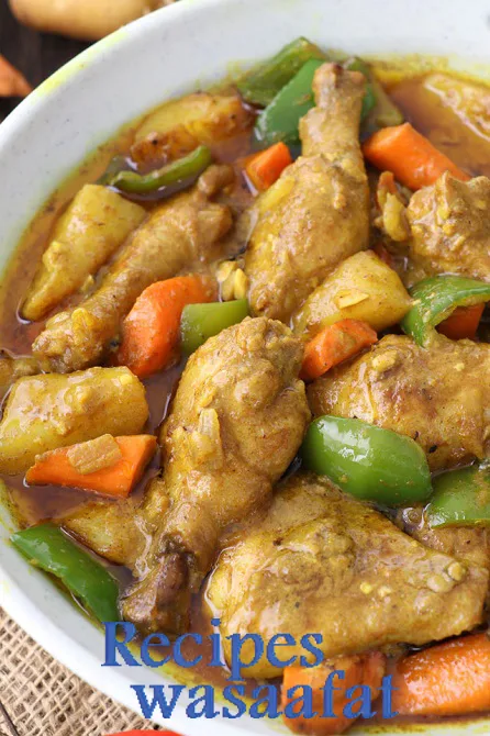 Filipino Style Chicken Curry With Coconut Milk