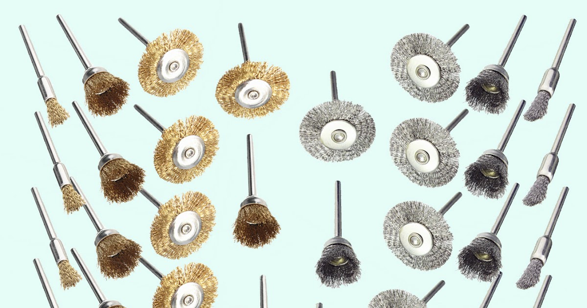 Wire Brush Brass Stainless Steel Cup Wheel Rotary for Dremel Hown