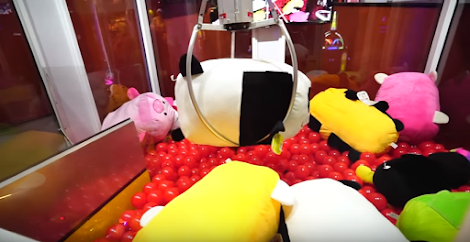 these arcade claw machine