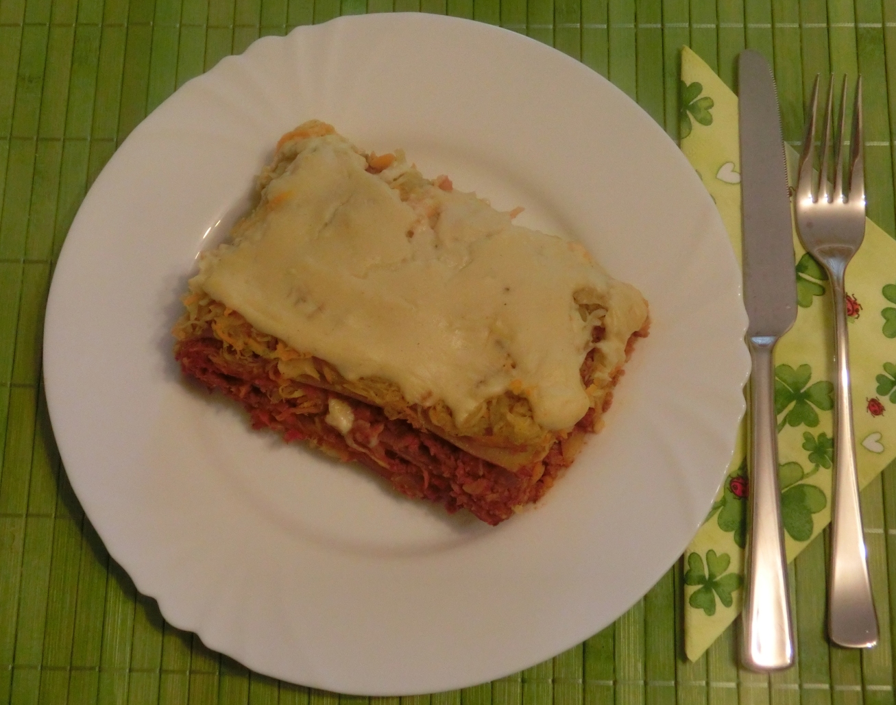 Bhakti Yoginis Blog: Sauerkraut-Bolognese-Lasagne