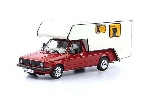 Volkswagen Caddy Typ 14D Camper 1982 1:43