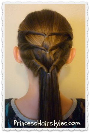 How to create a woven ponytail