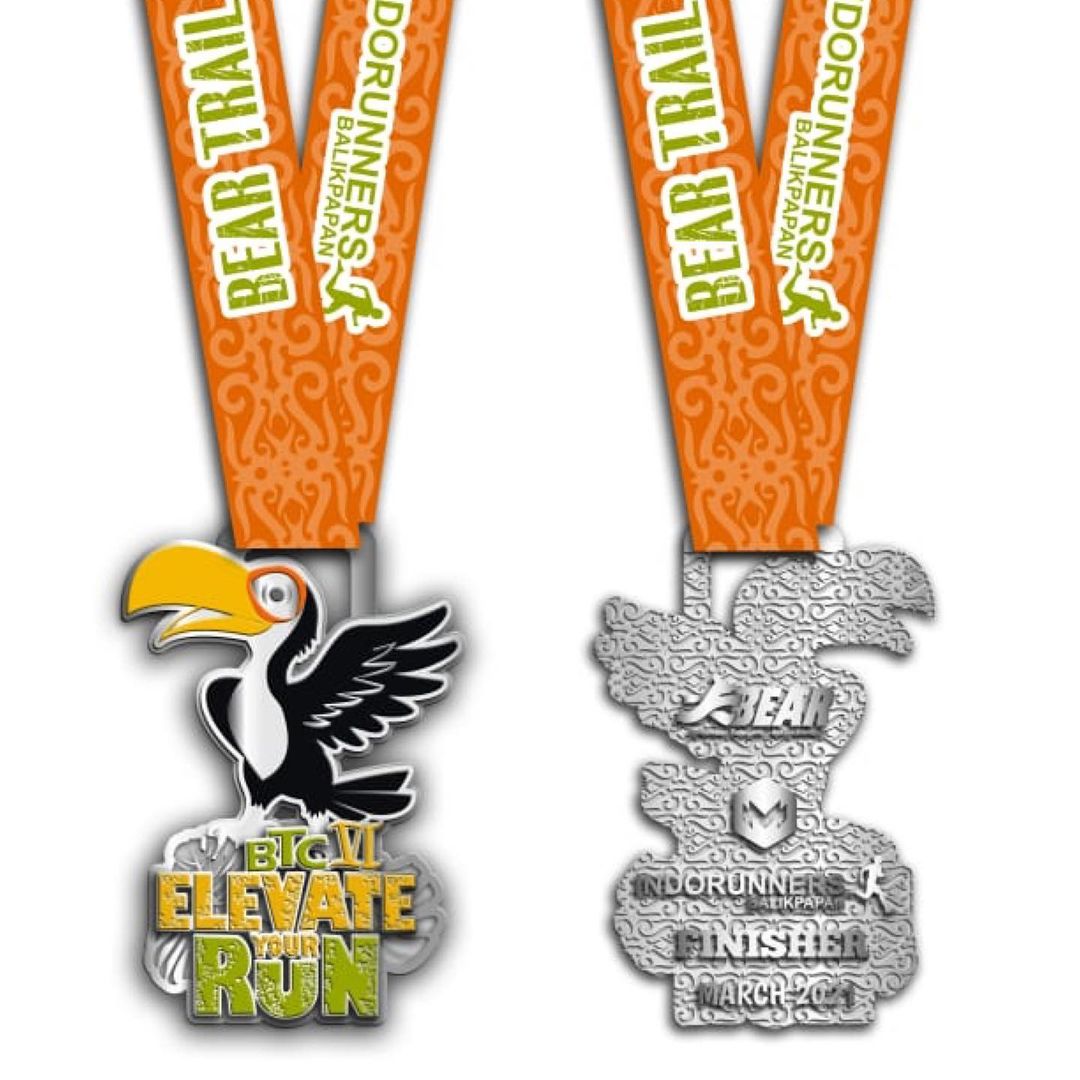 Medali 🔍 Bear Trail Challenge VI • 2021 Medali 🏅 Bear Trail Challenge VI • 2021