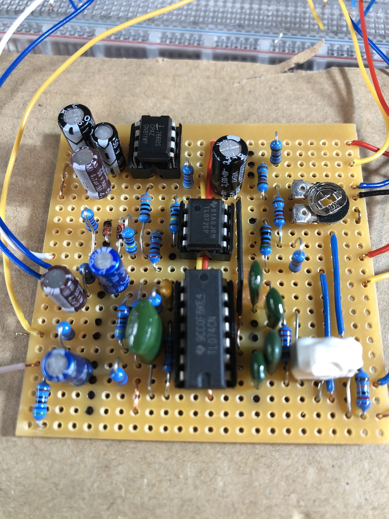 Guitar Effects - Vero - Point to Point - Tag Board Layouts: MUSITRONICS