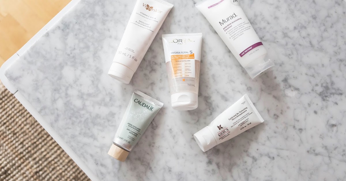 My top 5 Exfoliators