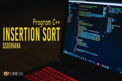 Contoh Program Insertion Sort Dev C++ 