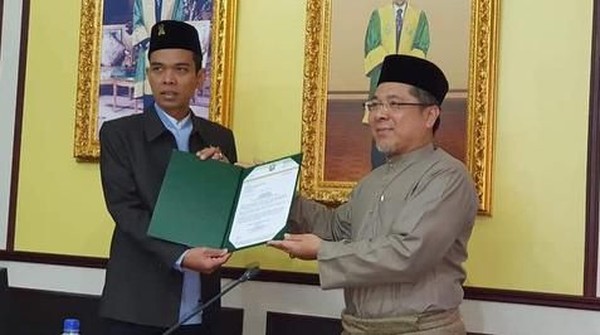 Ustaz Abdul Somad Jadi Profesor Tamu di Universitas UNISSA Brunei