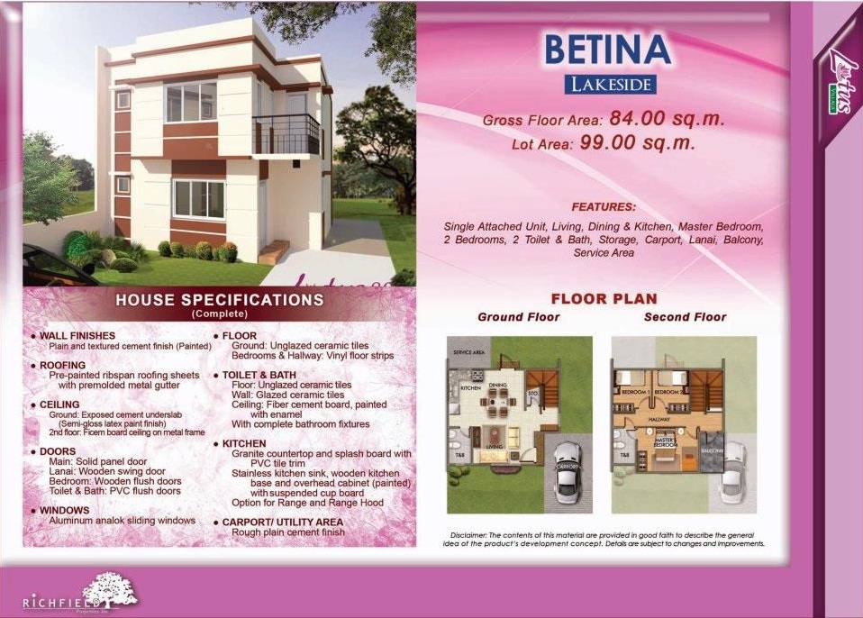 Invest a House and Lot in the Philippines Single Attached House in