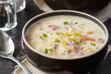 DELICIOUS CREAMY CABBAGE SOUP