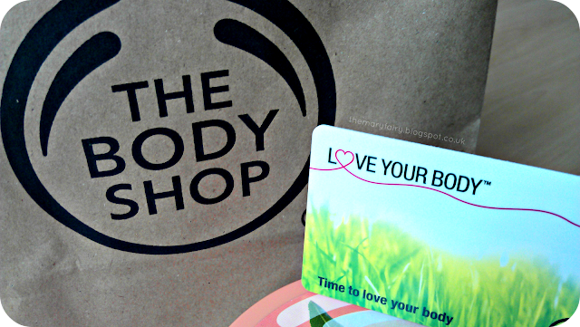 the body shop love your body card