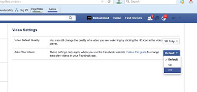 CARA MENONAKTIFKAN VIDEO DI FACEBOOK