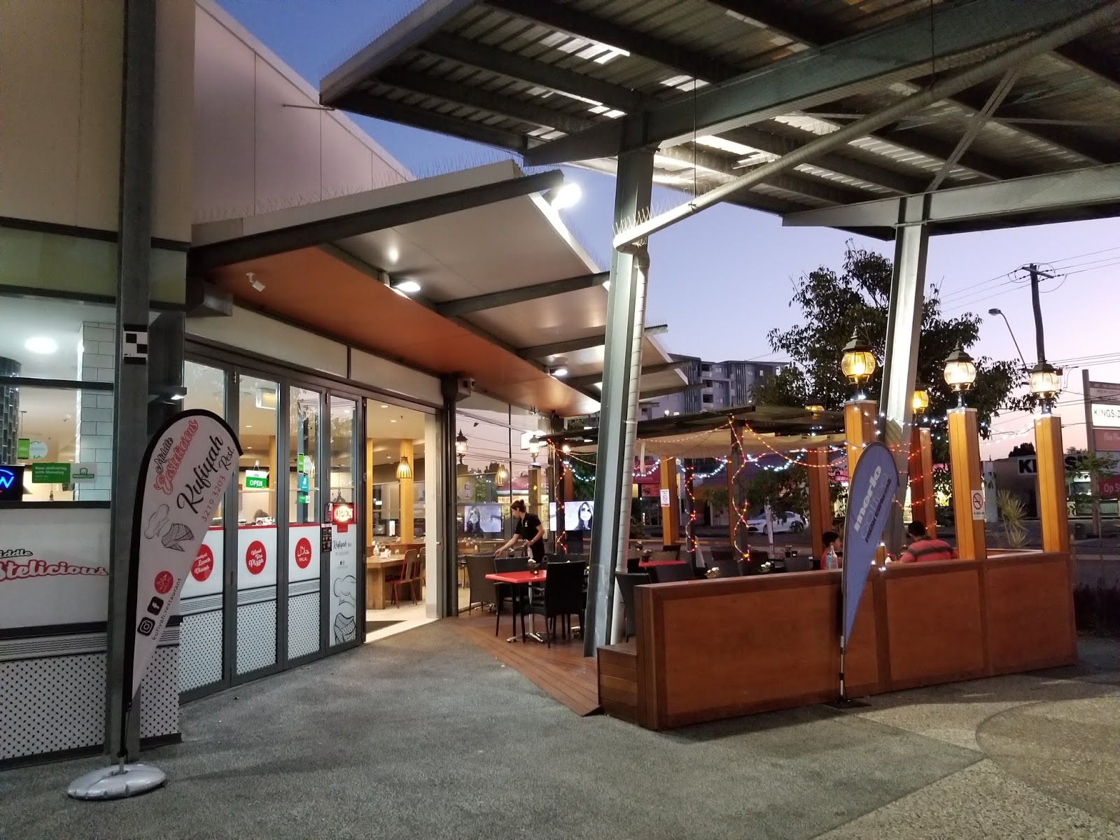 Espresso & Matcha Kufiyah Upper Mt Gravatt