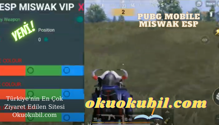 Pubg Mobile 1.1.0 ESP Misvak Vip Menu AimBot Esp Hilesi Sezon 16