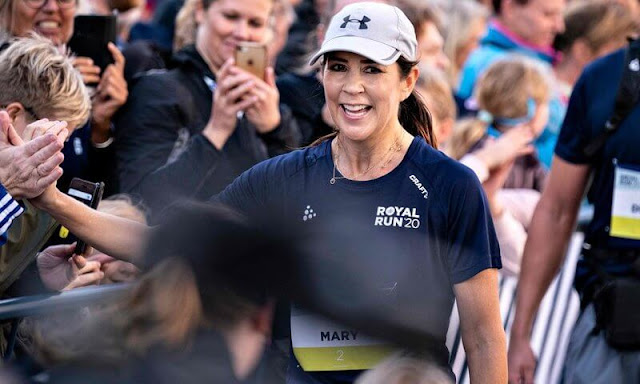 Crown Princess Mary took part in the Royal Run 2021