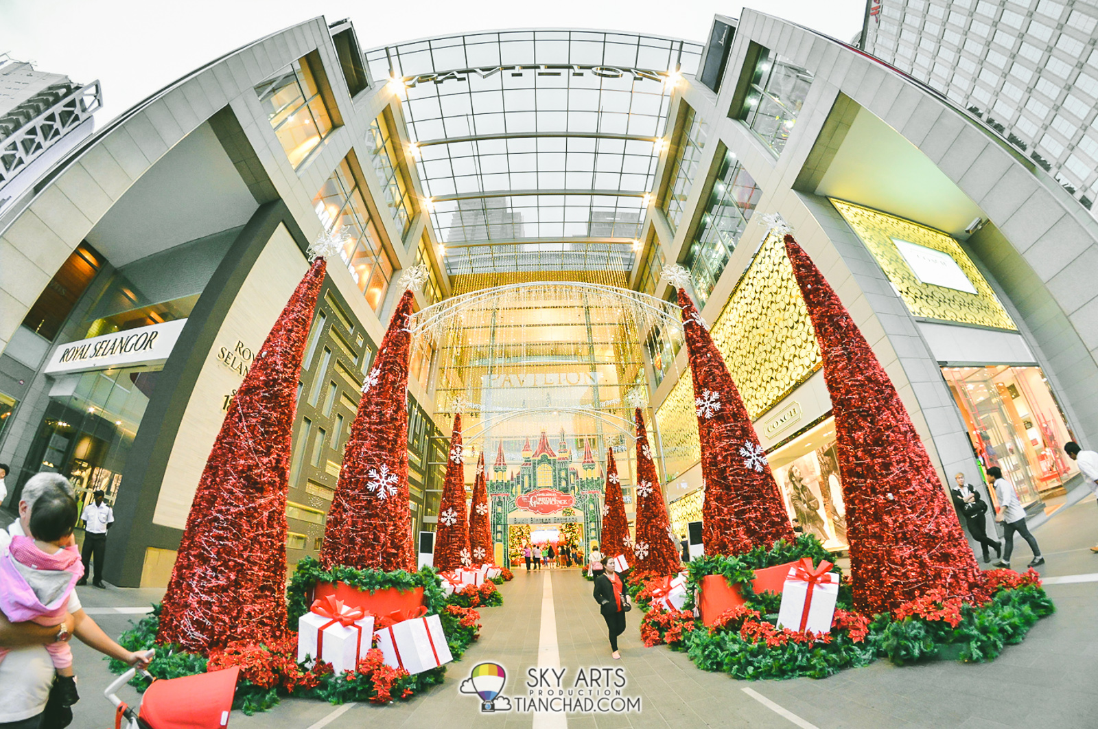 2014 Christmas Decoration Pavilion Kuala Lumpur Shopping Mall Sesame