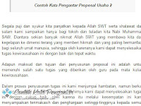 Contoh Proposal Bahasa Indonesia Yang Baik Dan Benar