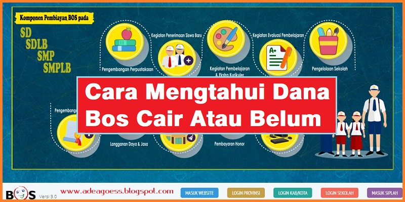 Cara Mengetahui Dana Bos Cair Atau Belum SOBANG 2