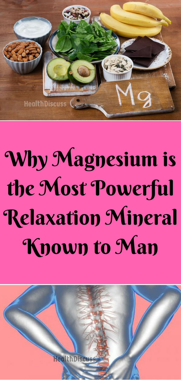 Health Discuss Why Magnesium is the Most Powerful Relaxation Mineral