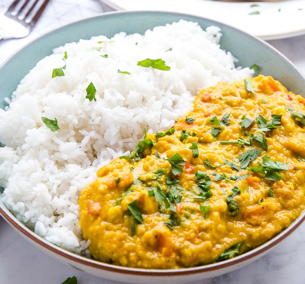 EASY ONE PAN LENTIL DAAL CURRY #vegetarian #vegan EASY ONE PAN LENTIL DAAL CURRY #vegetarian #vegan