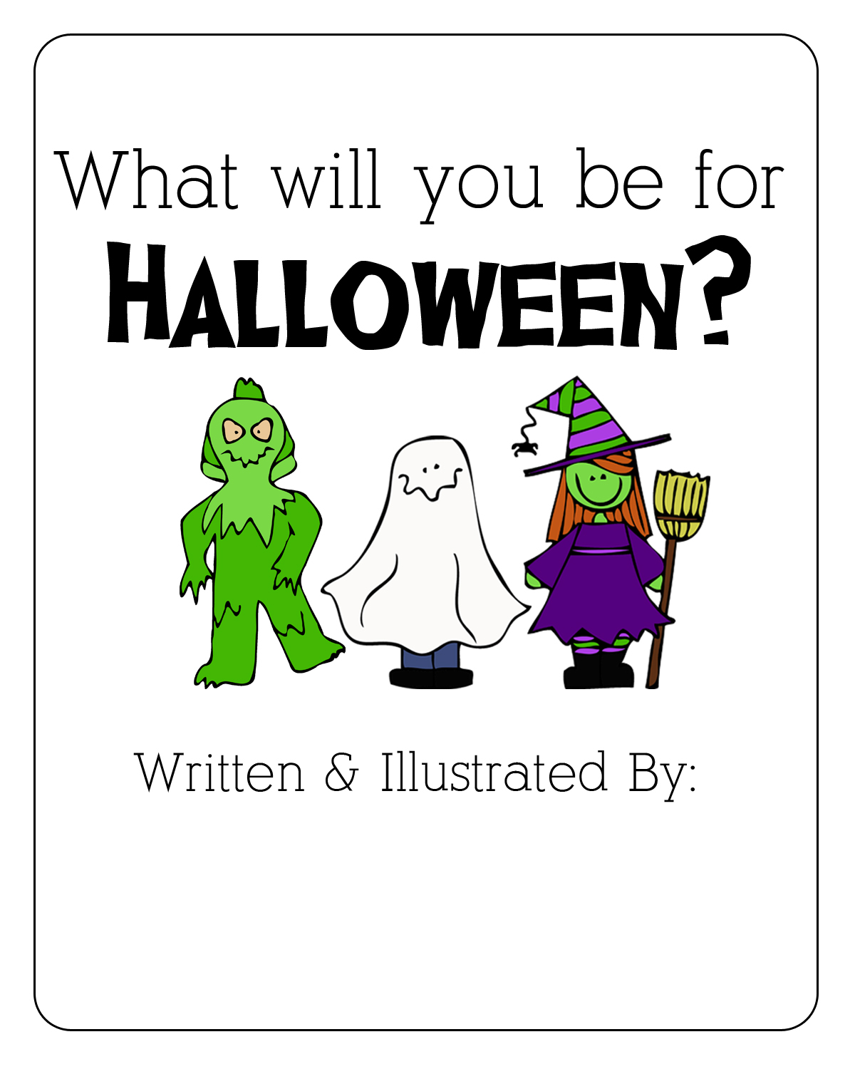 Free Halloween Printable Books