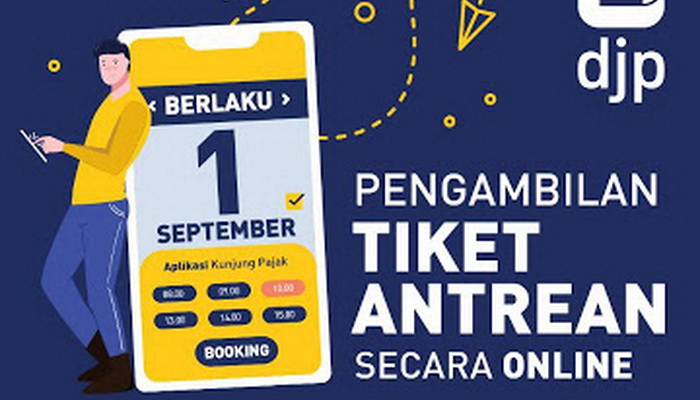 Aplikasi Antrean Online DJP Siap Layani Masyarakat Mulai 1 September