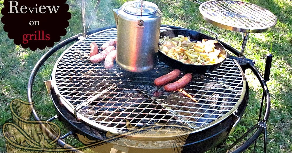 Cowyboy Grill Cooking Off Grid And Review, Browning Cowboy Fire Pit Grill
