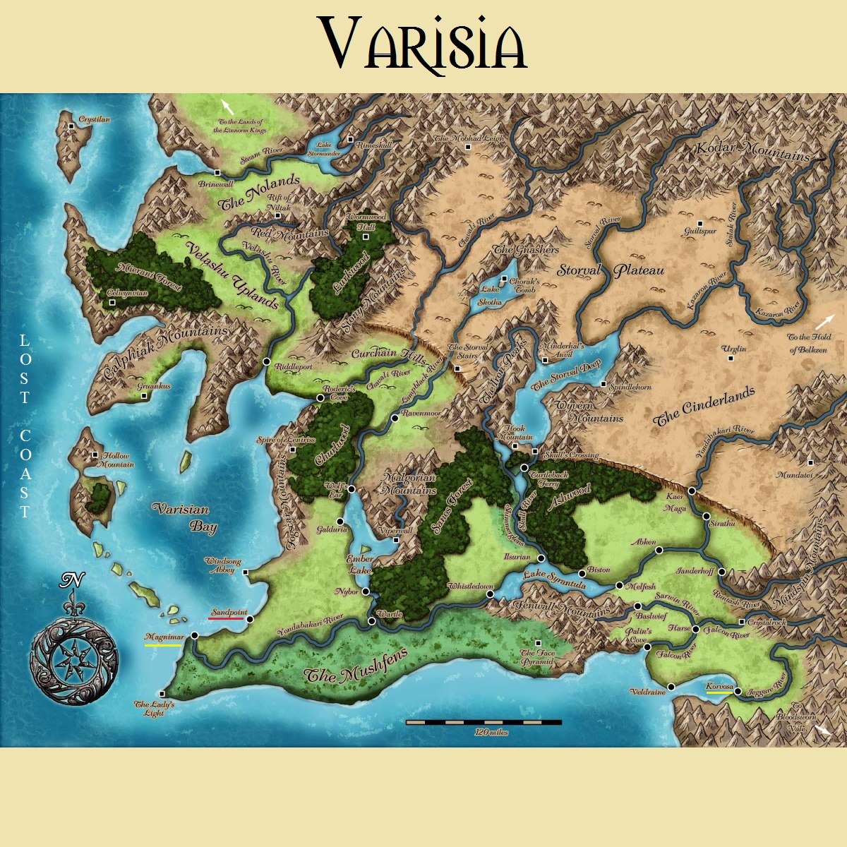 Varisia: Rise of the Runelords: Rise of the Runelords 4719-20 AR