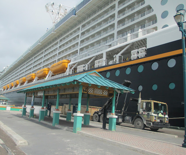 Disney Dream Cruise Ship At Nassau Bahamas Port Disney Cruise Line