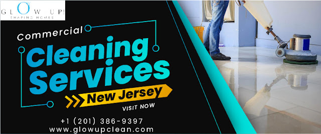 Your business reputation has a huge impact on how your commercial office looks. Glow up clean provides excellent commercial cleaning services New Jersey which you can use to clean your office so you could have a clean office every day. Our professional team will make sure you get high-quality cleaning for a great impression.