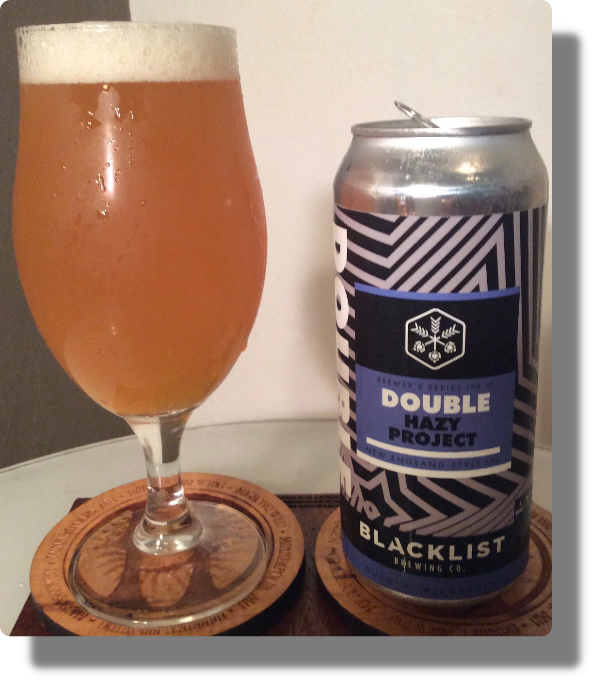 The Bitter Nib Blacklist Double Hazy Project New England IPA Brewer's
