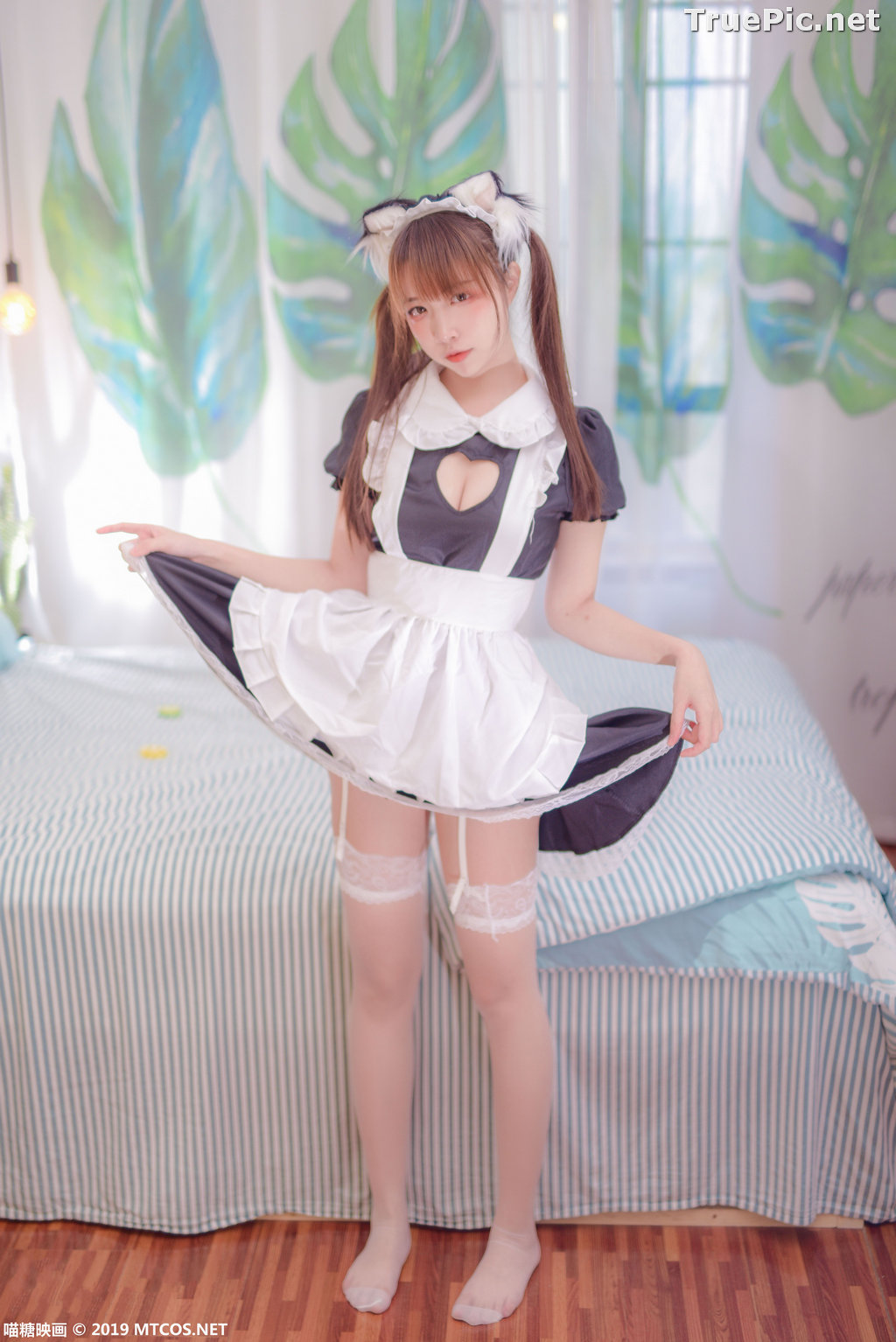 Image [MTCos] 喵糖映画 Vol.049 - Chinese Cute Model - Lovely Maid Cat - TruePic.net - Picture-29