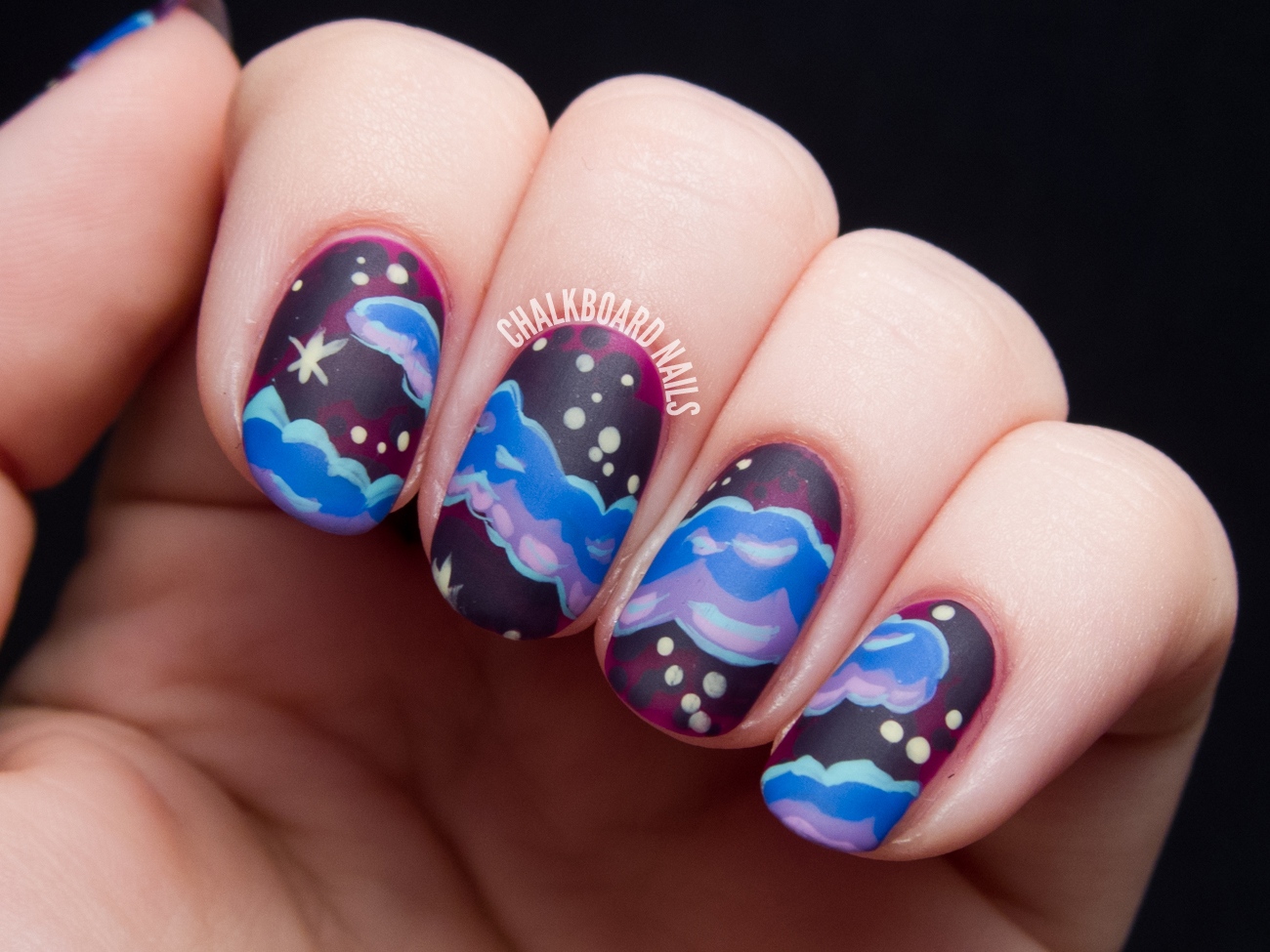 Nail Art Tutorial: How to Create a Space Design - wide 8