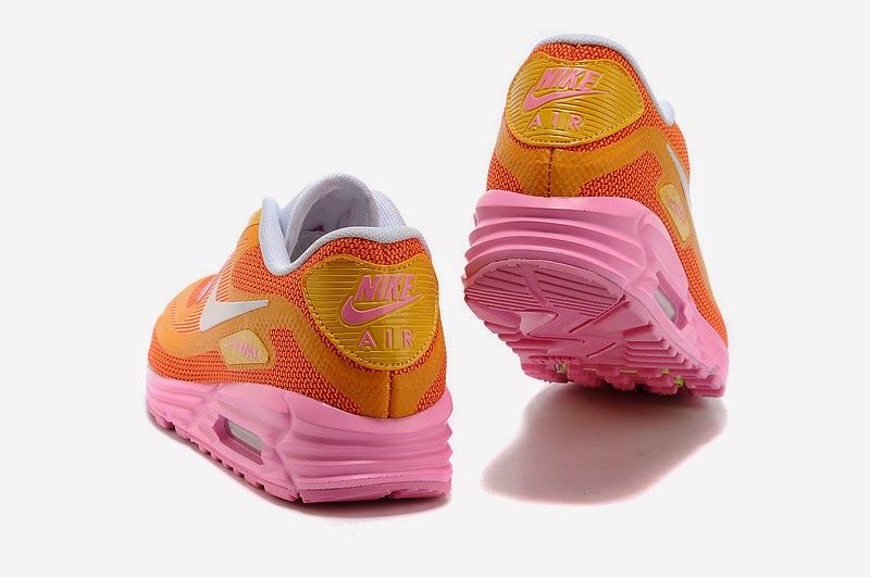 pink and orange air max