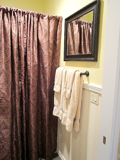 Picture Frame Molding in the Bathroom