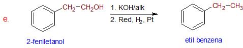3. Jika 4-kloro-1-butanol direaksikan dengan basa kuat seperti natrium