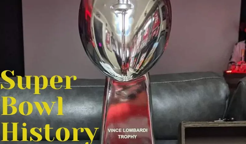 Vince Lombardi Trophy " Super Bowl"