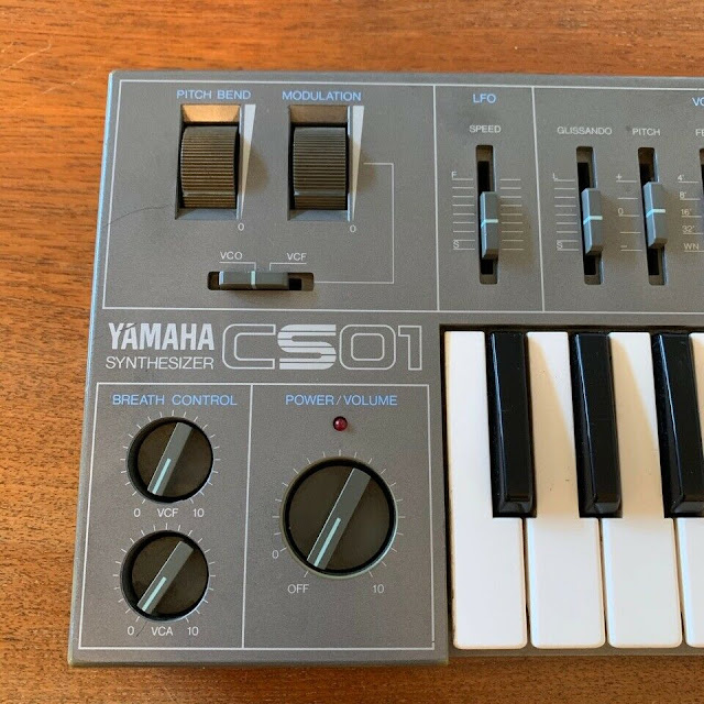 MATRIXSYNTH YAMAHA CS01 BATTERYPOWERED ANALOG SYNTHESIZER