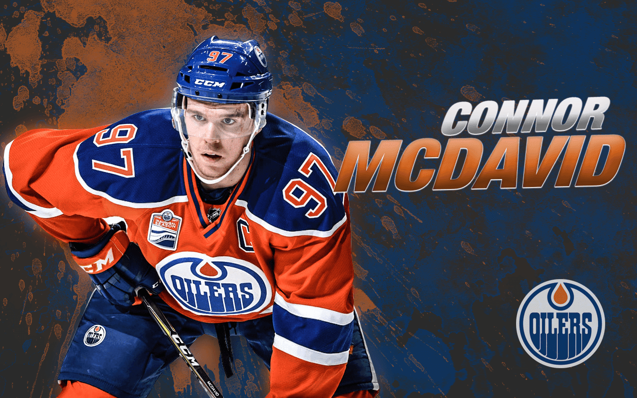 Connor McDavid in Oilers Uniform