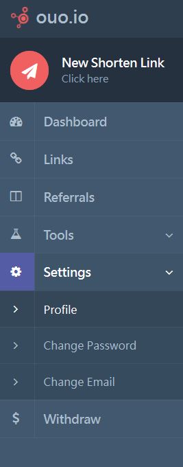 Ouo.io Kiếm tiền từ việc rút gọn link mới rate cao ouo io 5 Ouo.io Kiếm tiền từ việc rút gọn link mới rate cao
