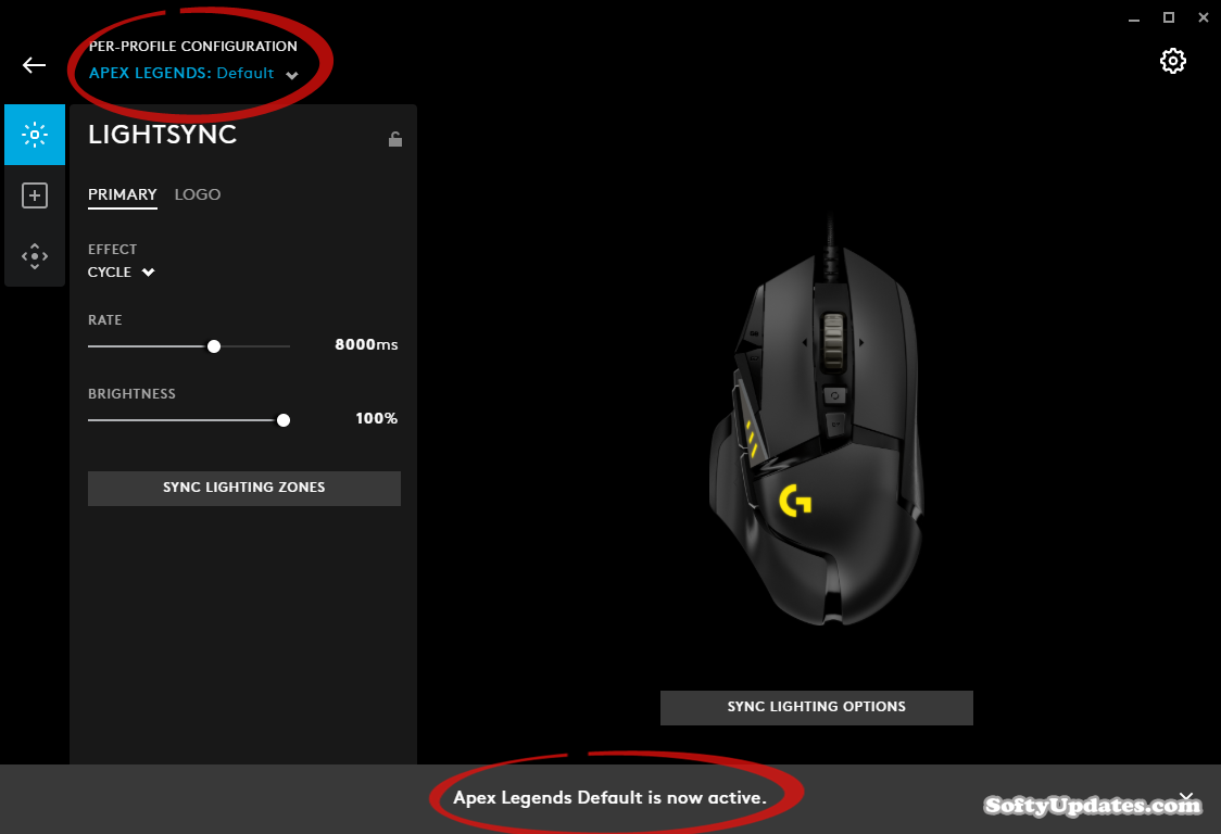 Manage Logitech G HUB Profiles for Games