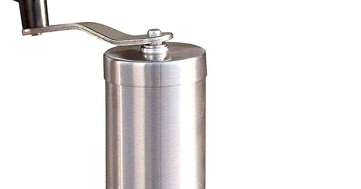 JavaPresse Manual Coffee Grinder with Adjustable Setting Espresso