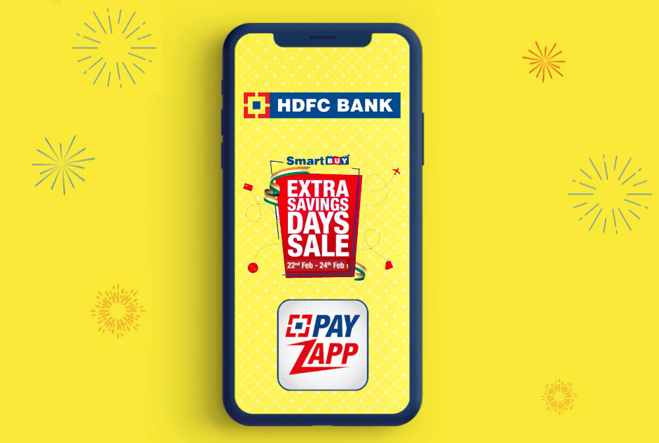 HDFC Smartbuy Extra Saving Days Sale Savings on Shopping, Travel