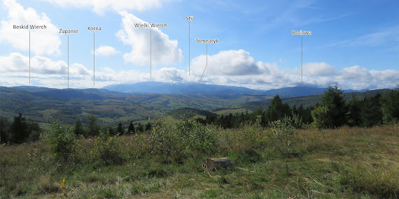 Panorama Borżawy.