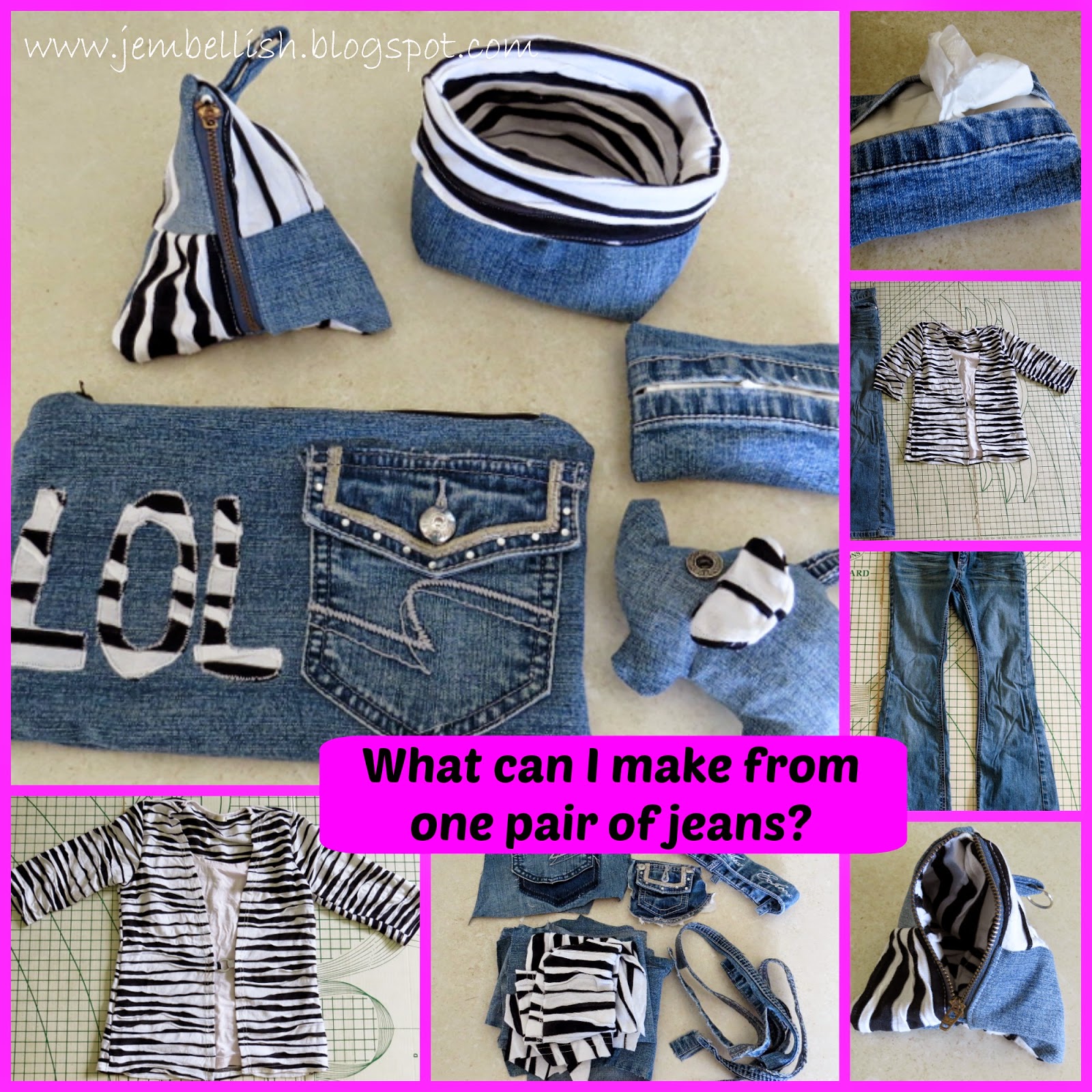 Creating my way to Success: Upcycling Jeans