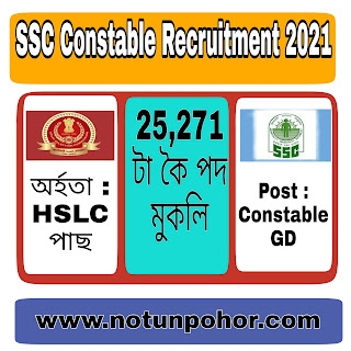SSC Constable Recruitment 2021