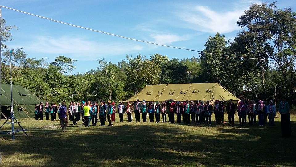 PPG SM3T Unsyiah Laksanakan KMD (Pramuka) di Krueng Jreu